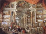 Giovanni Paolo Pannini Picture Gallery with views of Modern Rome USA oil painting artist